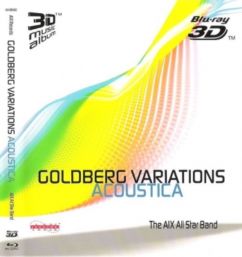 Goldberg variations acoustica AIX 3D Blu-ray Disc